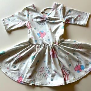 DotDotSmile Amusement Park ballerina dress size 2t